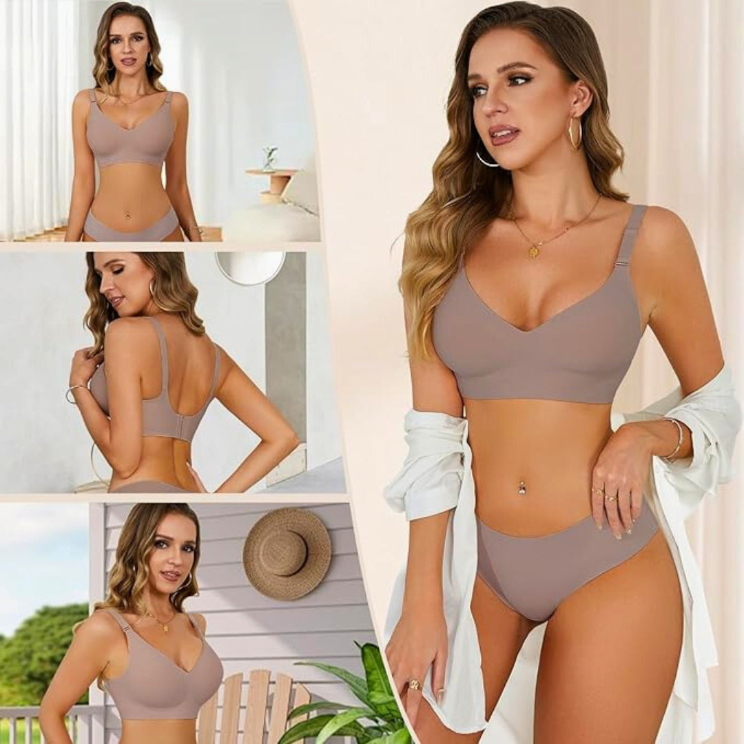 Sujetador sin Costuras Push up - Evah